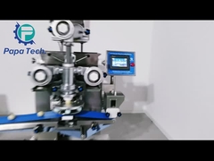 De volledige automatische dubbele gevulde vullingen van P170 maamoul mooncake het maken van machine