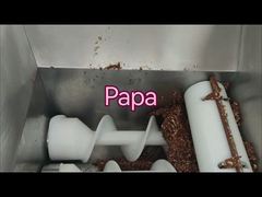 Papa kleine P307 datum bar machine met verpakkingslijn testvideo