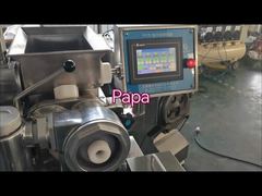 Papa Spiral Type Koekjeskoekje P170 Automatische Korstvormmachine Dubbele Vulling Demo